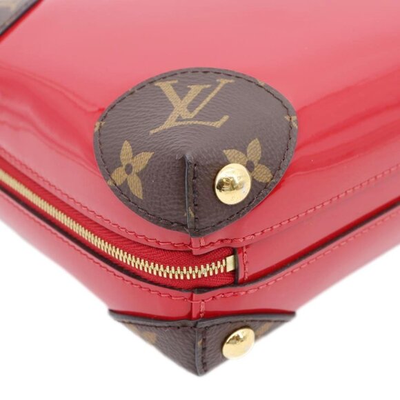 Louis Vuitton  Venice Patent Miroir Leather Crossbody Bag Scarlet - Picture 4 of 10